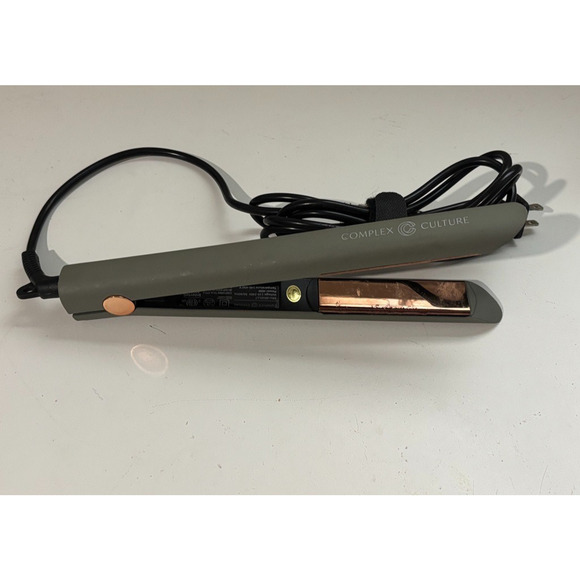 Complex Culture Titanium Styling Flat Iron Straightener. No Box. Tested & Works! - Picture 4 of 8